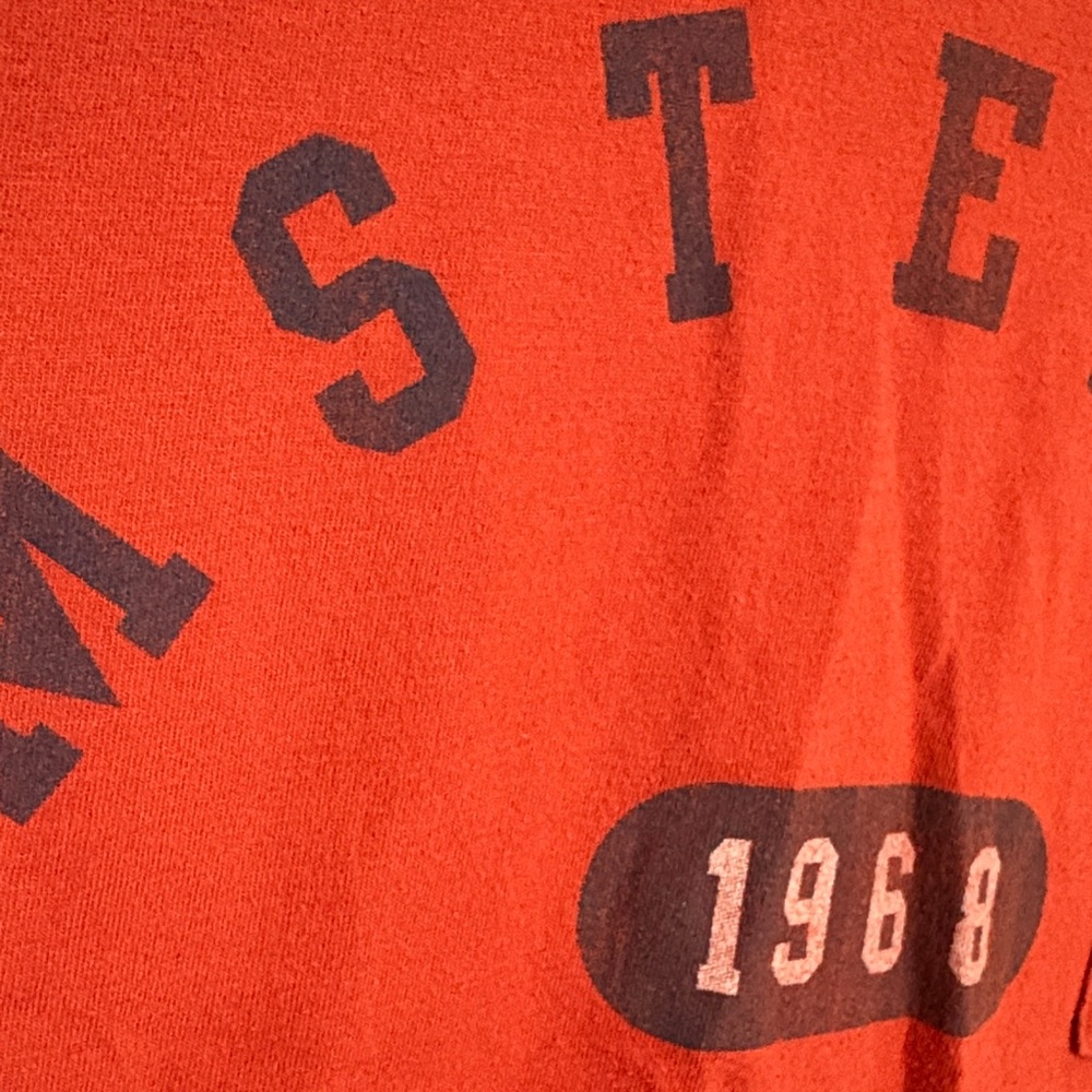 Orange Amsterdam Graphic Crop Top - Picture 5 of 5